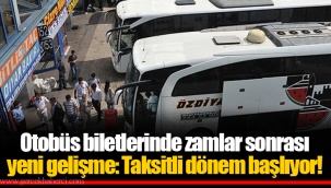 Otobüs biletlerinde zamlar sonrası yeni gelişme: Taksitli dönem başlıyor!