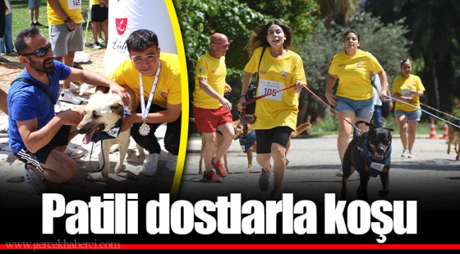 Patili dostlarla koşu