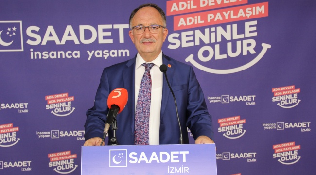 Saadet Partisi Genel Başkan Yardımcısı Şerafettin Kılıç: Erdoğan sorunları hakaretle çözemez!