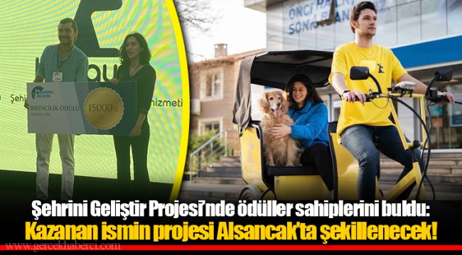 Şehrini Geliştir Projesi’nde ödüller sahiplerini buldu: Kazanan ismin projesi Alsancak’ta şekillenecek!