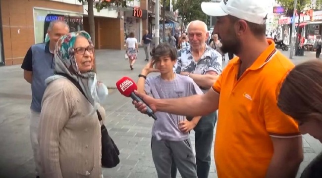 Sokak röportajında Erdoğan’a ‘sürtük’ tepkisi: 40 yıl çalıştım, açız, üstüne de sürtük olduk