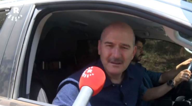Soylu'dan Marmaris Belediye Başkanı Mehmet Oktay'a yanıt: Çöp arabasına baksın