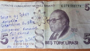 Sözün bittiği yer! İşten çıkartılan vatandaşın 5 liraya yazdığı not yürek burktu