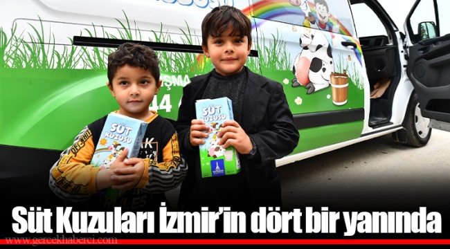 Süt Kuzuları İzmir’in dört bir yanında