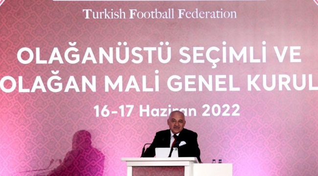 TFF başkanlığına seçilen Büyükekşi, federasyon bünyesindeki tüm kurulların istifasını istedi