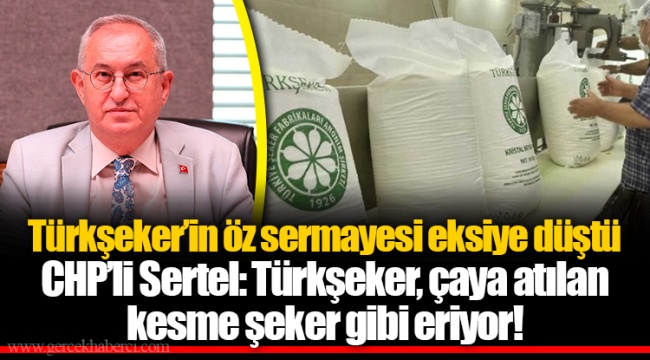 Türkşeker’in öz sermayesi eksiye düştü