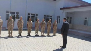 Askeri törenle karşılanan AK Partili il başkanı: Askerliğimi Cizre'de yaptım