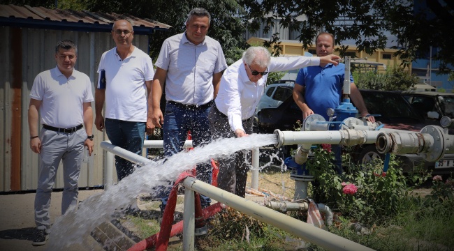 Başkan Eriş’ten Ödemiş İZSU’da inceleme