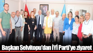 Başkan Selvitopu'dan İYİ Parti'ye ziyaret