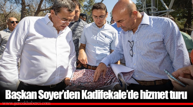 Başkan Soyer’den Kadifekale’de hizmet turu