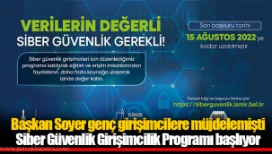 Başkan Soyer genç girişimcilere müjdelemişti