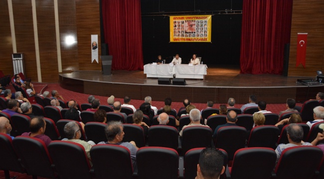 Başkan Tekin: Madımak'ın ateşi hiç sönmeyecek