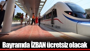 Bayramda İZBAN ücretsiz olacak