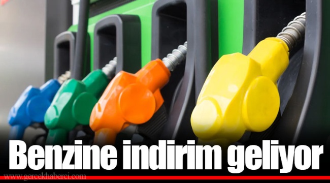 Benzine indirim geliyor