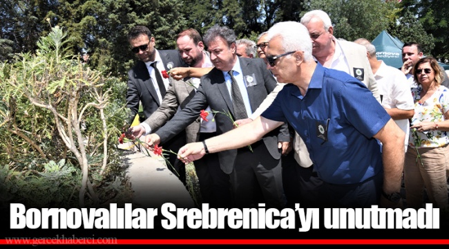 Bornovalılar Srebrenica’yı unutmadı