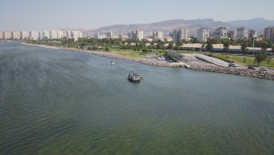 Bostanlı’daki deniz marulu temizliği tamamlandı