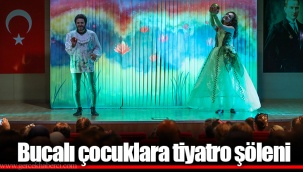 Bucalı çocuklara tiyatro şöleni
