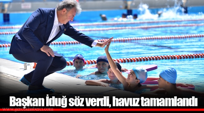 ​​​​​​​Çambidi’nde yüzme keyfi başlıyor