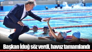 Çambidi’nde yüzme keyfi başlıyor