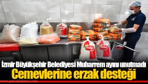 Cemevlerine erzak desteği