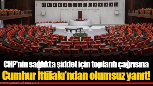 CHP'nin sağlıkta şiddet için toplantı çağrısına Cumhur İttifakı'ndan olumsuz yanıt!