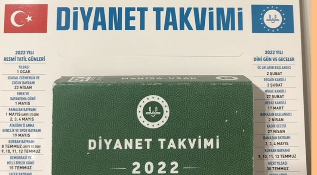 Diyanet, 5 yılda takvimlere 92 milyon TL lira harcadı