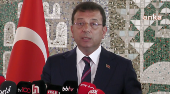 Ekrem İmamoğlu'ndan basın açıklaması: "İBB'de 'tek adamlık' asla olmayacak'"