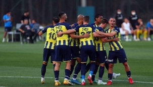 Fenerbahçe'den Mol Fehervar karşısında rahat prova!