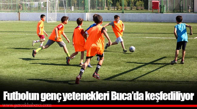 Futbolun genç yetenekleri Buca’da keşfediliyor