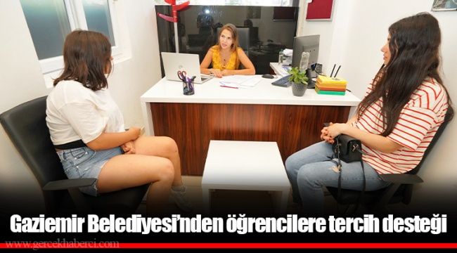 Gaziemir Belediyesi’nden öğrencilere tercih desteği