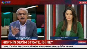 HDP’li Mithat Sancar’dan net mesaj: 10 milyon oy alıyoruz, PKK ile bir bağımız yok