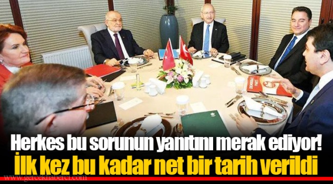 Herkes bu sorunun yanıtını merak ediyor! İlk kez bu kadar net bir tarih verildi