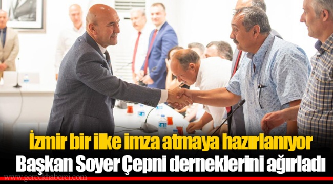 İzmir bir ilke imza atmaya hazırlanıyor