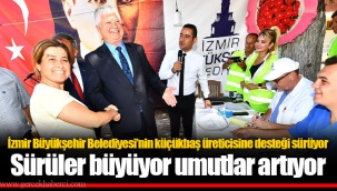 İzmir Büyükşehir Belediyesi’nin küçükbaş üreticisine desteği sürüyor