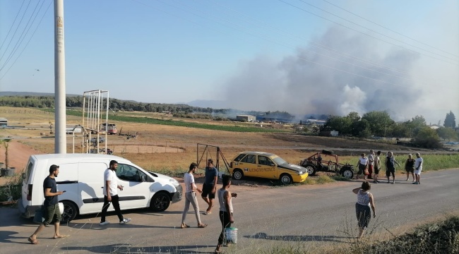İzmir'de çıkan yangın kontrol altına alındı