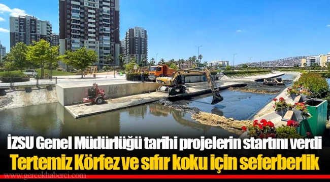 İZSU Genel Müdürlüğü tarihi projelerin startını verdi