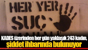 KADES üzerinden her gün yaklaşık 243 kadın, şiddet ihbarında bulunuyor