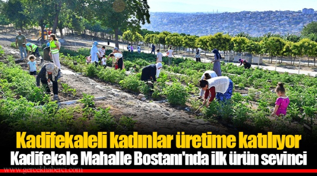Kadifekaleli kadınlar üretime katılıyor