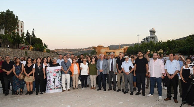 Karabağlar, Madımak'ta yitirilen canları andı