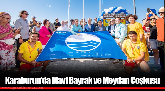 Karaburun’da Mavi Bayrak ve Meydan Coşkusu