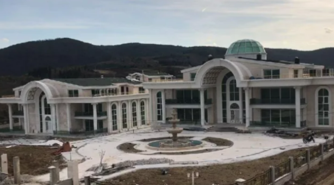Katar Kraliyet Ailesi’nin Yalova’daki sarayı tamamlandı
