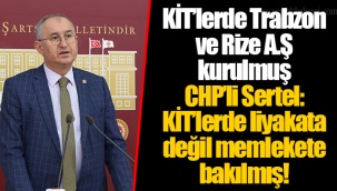 KİT’lerde Trabzon ve Rize A.Ş kurulmuş