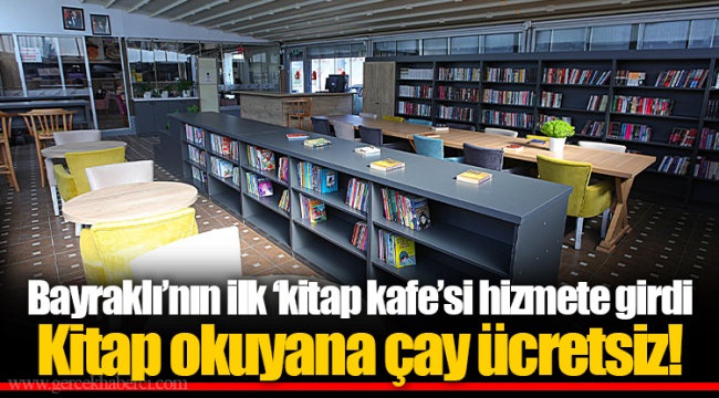 Kitap okuyana çay ücretsiz!