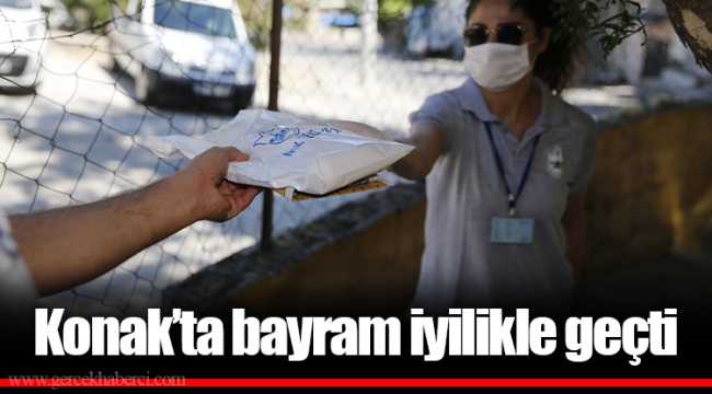 Konak’ta bayram iyilikle geçti