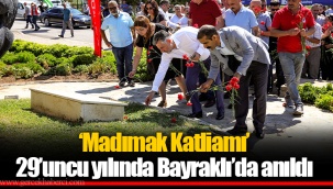 ‘Madımak Katliamı’ 29’uncu yılında Bayraklı’da anıldı