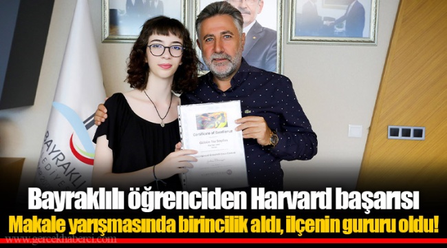Makale yarışmasında birincilik aldı, ilçenin gururu oldu!