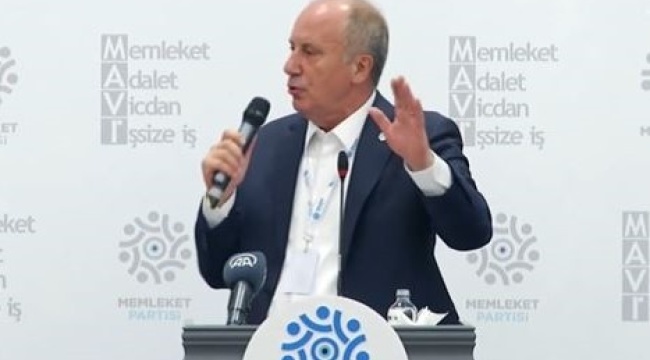 Memleket Partisi Genel Başkanı İnce: “Bu altılı masa memlekete çözüm üretebilir mi”