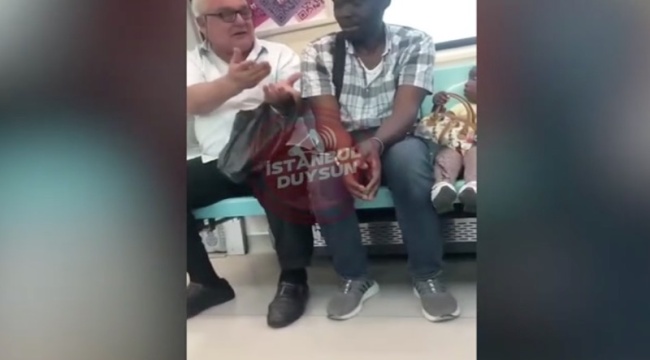 Metroda, siyahi aileye ırkçı saldırıda bulunan şahıs gözaltına alındı
