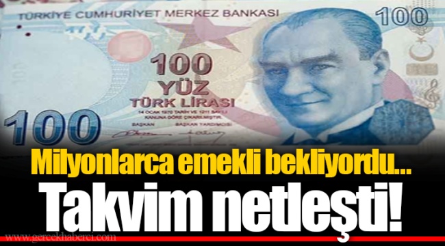 Milyonlarca emekli bekliyordu... Takvim netleşti!