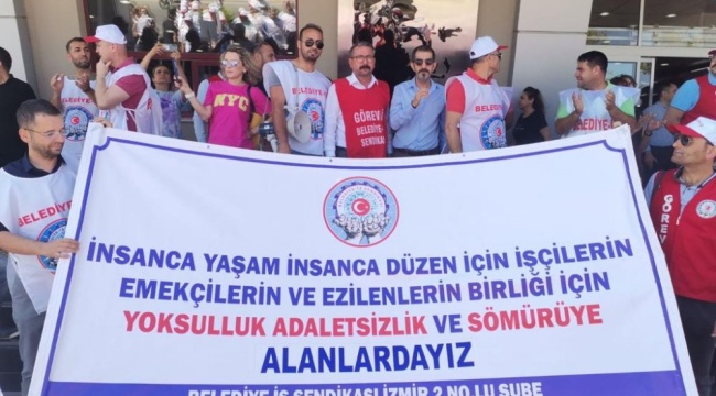 Narlıdere'de İşçiler greve çıkıyor!